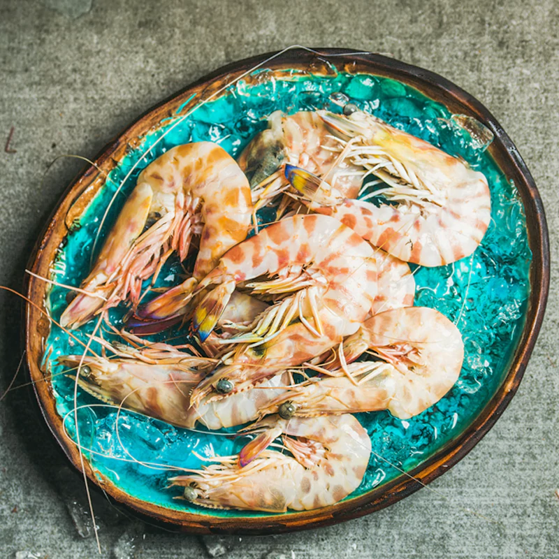 Bamboo flower prawn